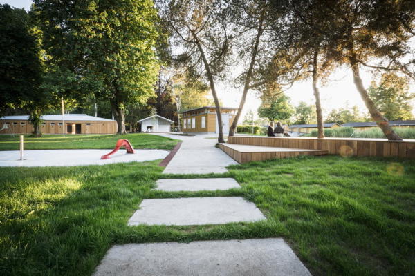 Flussbad in Oettingen von Jordan Balzer Schubert