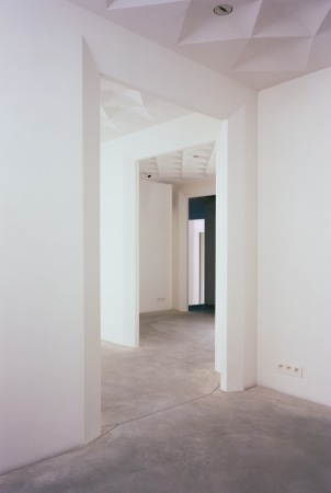 Immer wieder ffnen sich diagonale Sichtachsen.