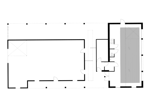 Scheune mit Pool bei Tilburg von Jan Couwenberg