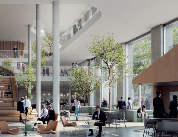 1. Preis: C.F. M�ller Architects, Aarhus/Berlin