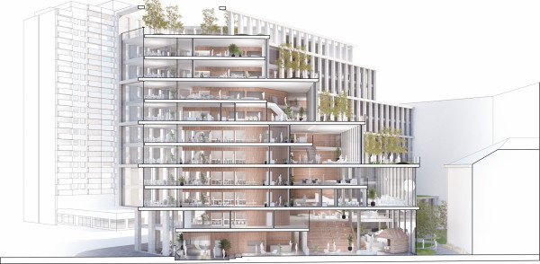 1. Preis: C.F. M�ller Architects, Aarhus/Berlin