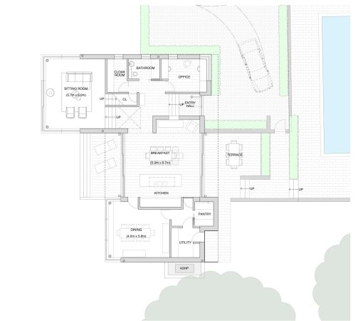 Grundriss Erdgeschoss