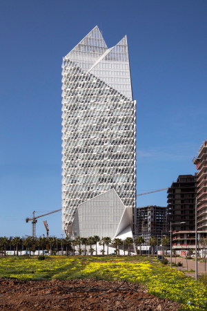 Casablanca Finance City Tower in Casablanca, Morphosis Architects (Culver City)