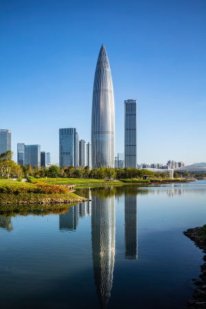 China Resources Tower in Shenzhen, Kohn Pedersen Fox, Associates (New York)