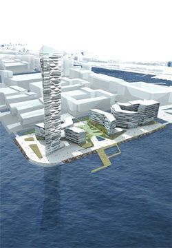 UN Studio und 3XN planen Hafenviertel in Aarhus