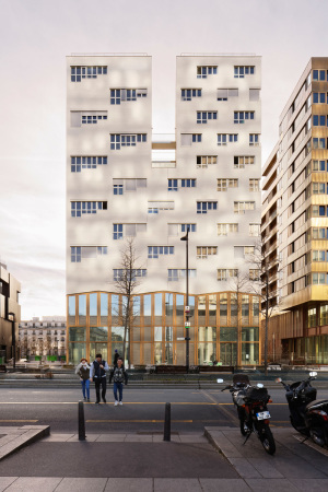 Wohn-und Geschftshaus in Paris von SOA