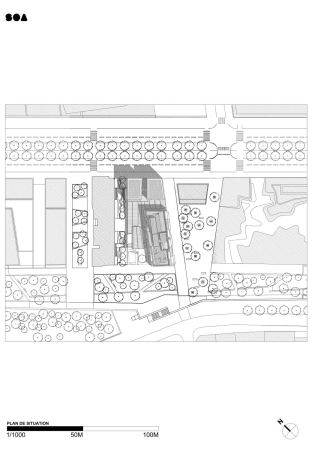 Wohn-und Geschftshaus in Paris von SOA