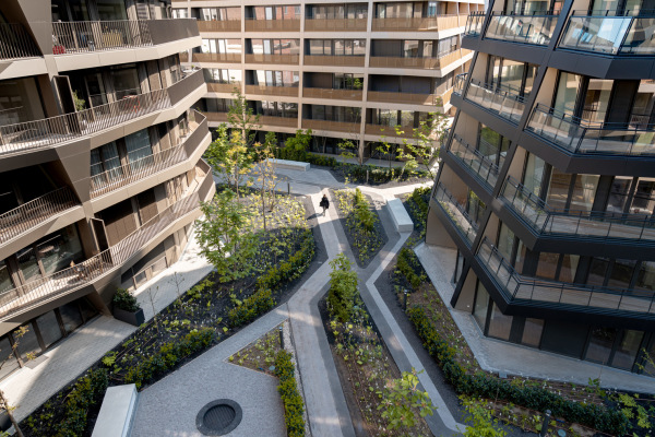 Wohnanlage von Graft in Berlin