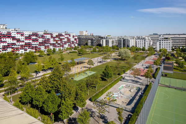 Rudolf-Bednar-Park in Wien von Hager Partner