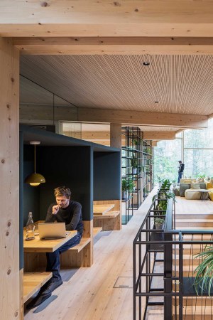 Brogebude in Natters von Snhetta