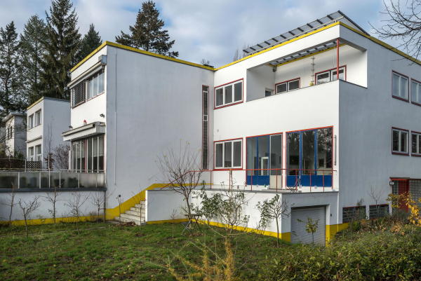 Doppelhaus Schorlemerallee 7 (li.) und 7a (re.), Straenseite, 192535, Architekten: Luckhardt + Anker