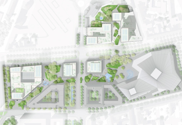 Entwurf von Max Dudler