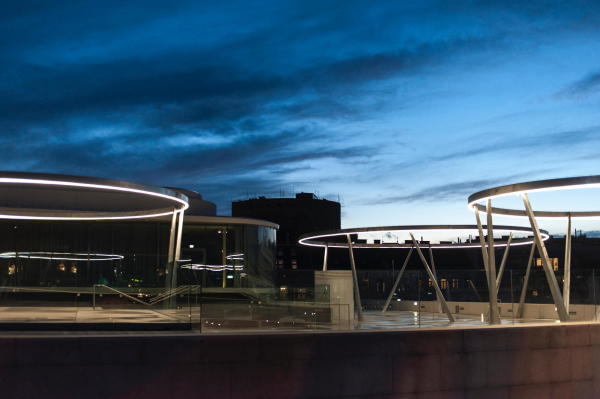 Pavillon von Ortner & Ortner im Museumsquartier Wien