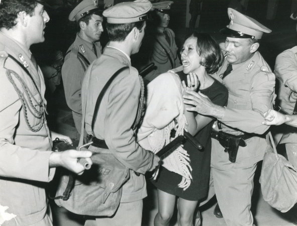 Auch bei den Filmfestspielen wurde 1968 protestiert, Foto: Ferruzzi