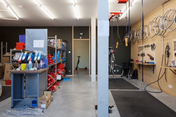 Werkstatterweiterung von dmvA Architekten