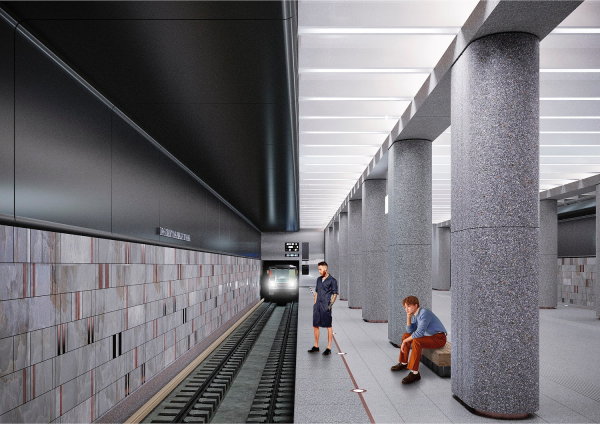 Prospekt Marshala Zhukova 2. Preis: MAParchitects LLC (Moskau)