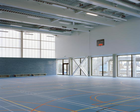 Schule in Gent von Xaveer De Geyter