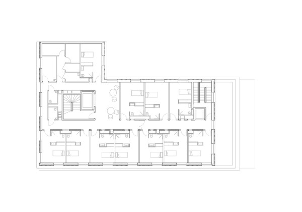 Grundriss 4. Obergeschoss