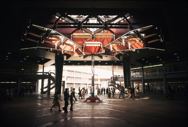 International Trade Fair in Lagos, 197477, Energoprojekt (Jugoslawien), Zoran Bojovic und Ljiljana Bojovic (Interieur)