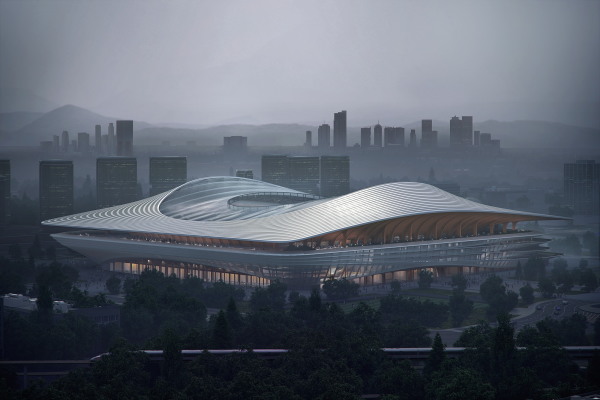 ZHA planen Stadion fr Xian
