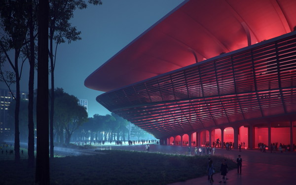 ZHA planen Stadion fr Xian