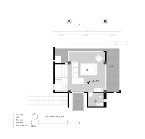 Wochenendhaus in Iran von Atelier White Cube
