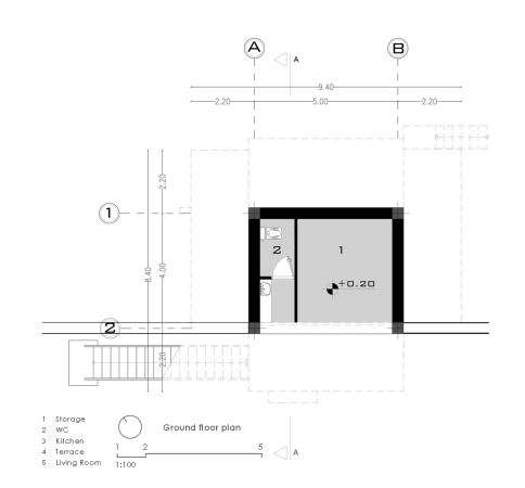 Wochenendhaus in Iran von Atelier White Cube