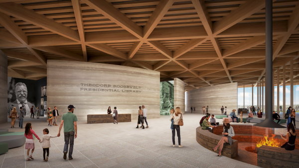 Snhetta bauen Theodore Roosevelt Library