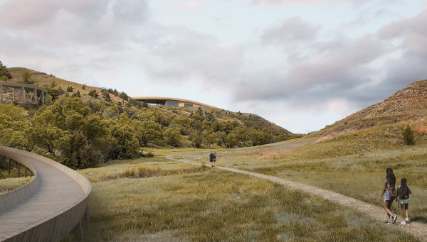 Snhetta bauen Theodore Roosevelt Library