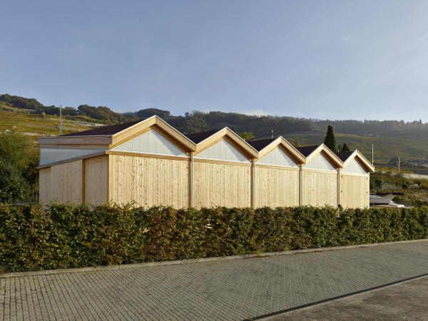 Bootswerft in Cully von localarchitecture