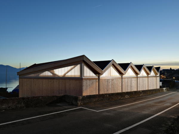 Bootswerft in Cully von localarchitecture