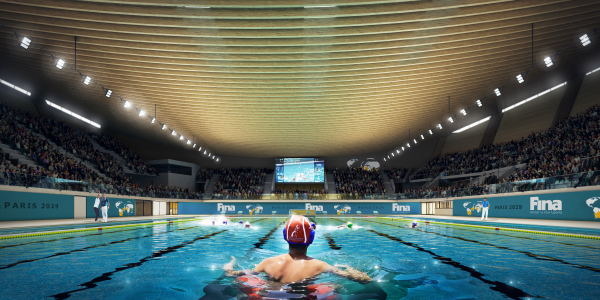 Pl�ne f�r Olympia-Wassersportzentrum in Paris