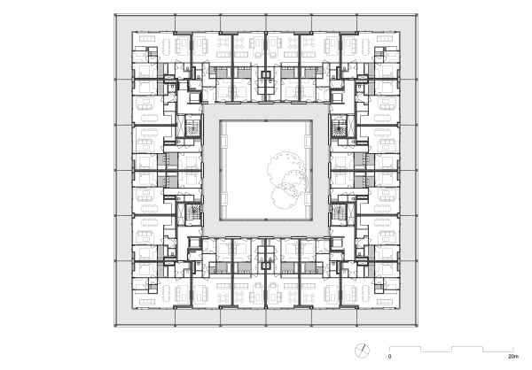 Grundriss 2. Obergeschoss