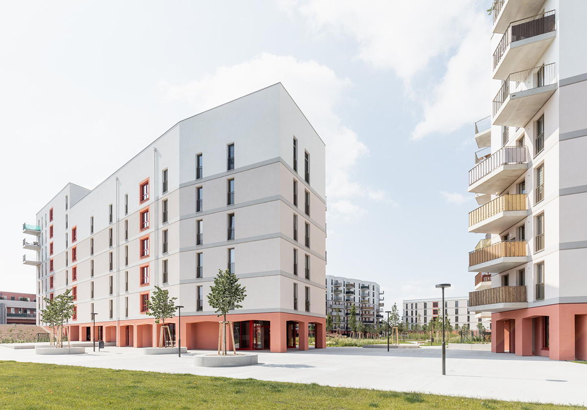 Freundliche Wohnburg am Stadtrand
- AllesWirdGut und feld72 in Wien