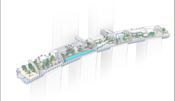 1,1 Millionen Quadratmeter von Safdie Architects