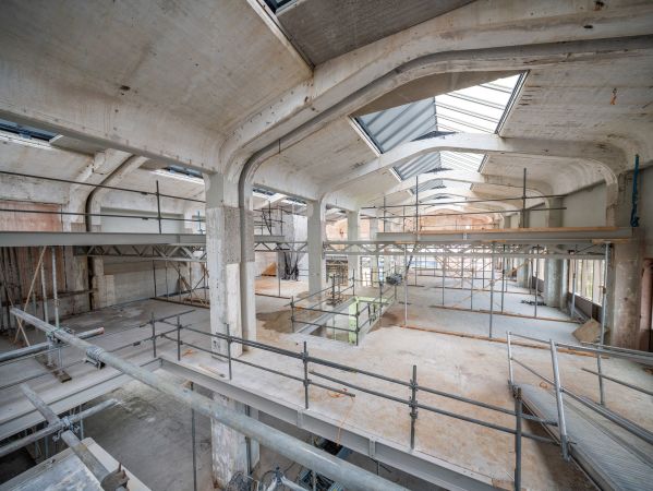 Whrend der Bauphase ...