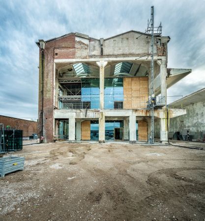 W�hrend der Bauphase ...