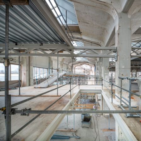 Whrend der Bauphase ...