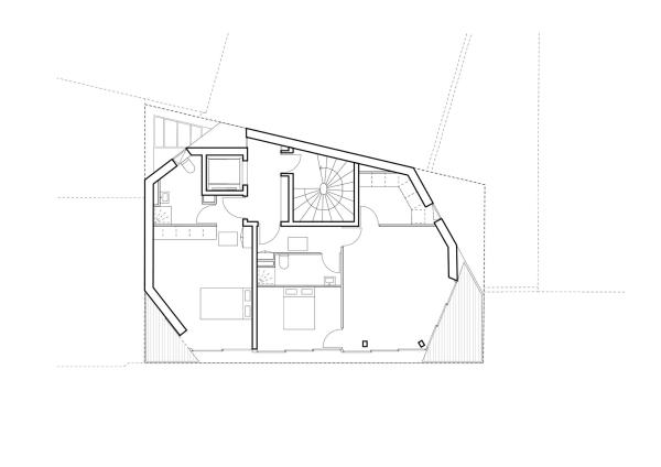 Grundriss 4. Obergeschoss