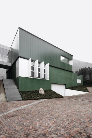 Anerkennung:Hinter grnen Mauern in Vahrn, Italien von bergmeisterwolf architekten (Brixen, Italien)