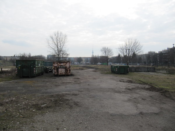 Areal vor der Umgestaltung zum Mauerpark