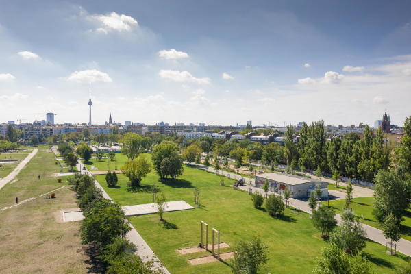 Erweiterung des Mauerparks in Berlin