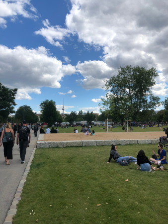 Erweiterung des Mauerparks in Berlin