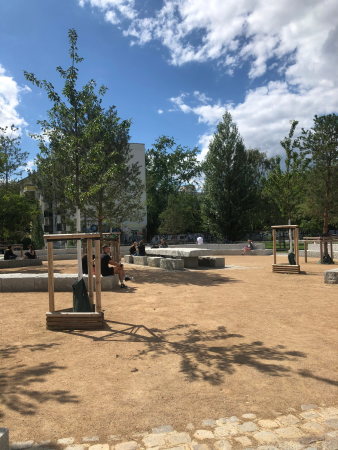 Erweiterung des Mauerparks in Berlin