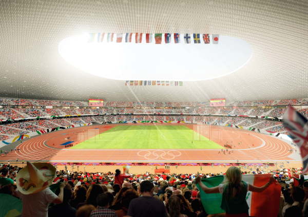 Kofun Stadium - New National Stadium Japan, Tokio, Japan, 2012