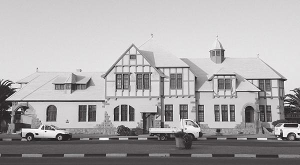 Ein Gefngnis im Heimatschutzstil von Otto Ertl in Swakopmund, Namibia, Foto: Kenny Cupers