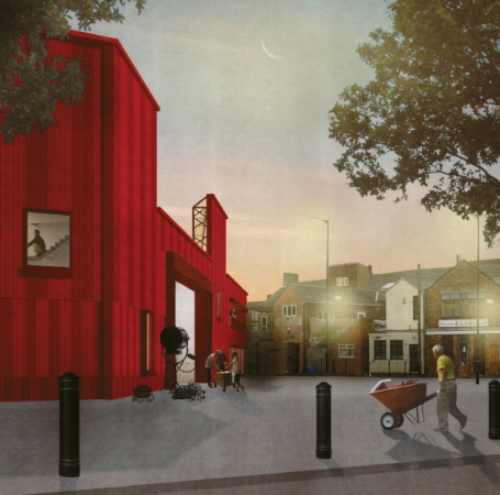 Stage for the City von Monika Marinova