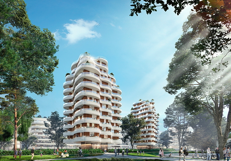 Neues Wohnquartier auf Knorr-Bremse-Areal
 - Ingenhoven Architects planen im Müncher Norden