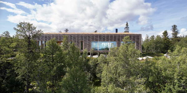 Ferienhaus von Mork-Ulnes Architects bei Lillehammer