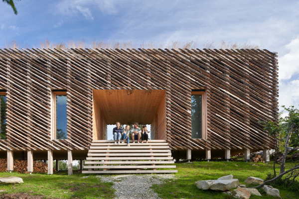 Ferienhaus von Mork-Ulnes Architects bei Lillehammer